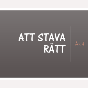 Stava - åk 4