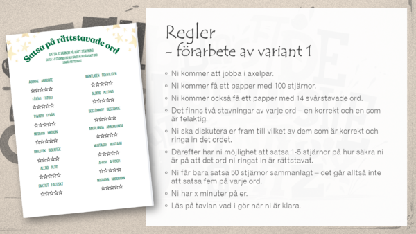 Satsa på rätt stavning - Bild 3