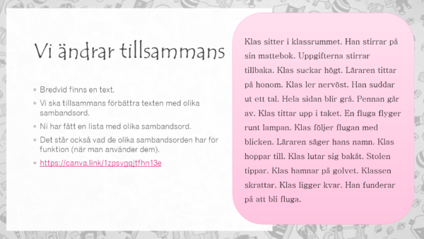 Sambandsord - förklaringar och övningar - Bild 3